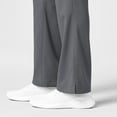 thumbnail image 4 of Wink PRO Women's Moderate Flare Leg Cargo Scrub Pant, Pewter, S Womens, 4 of 10