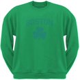 thumbnail image 1 of St. Patrick's Day - Boston Shamrock Green Adult Sweatshirt, 1 of 1