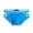 A01-Blue, variant on NoxwB Men's Ice Silk Thin Dual String Cheeky Briefs Sexy Low Rise Enhanced Bulge Pouch Underpants Casual Breathable Underwear Pink L