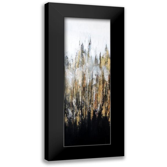 Herrera, Leticia 7x14 Black Modern Framed Museum Art Print Titled - Metalico II