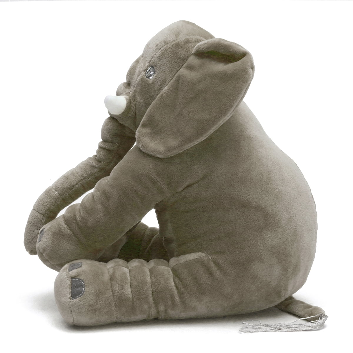 Soft Stuffed Plush Elephant Sleep Pillow Baby Kids Lumbar Cushion