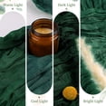 thumbnail image 3 of Tapete de mesa AGIRL, 6 unidades, poliéster verde esmeralda, 89 x 305 cm, 3 of 7