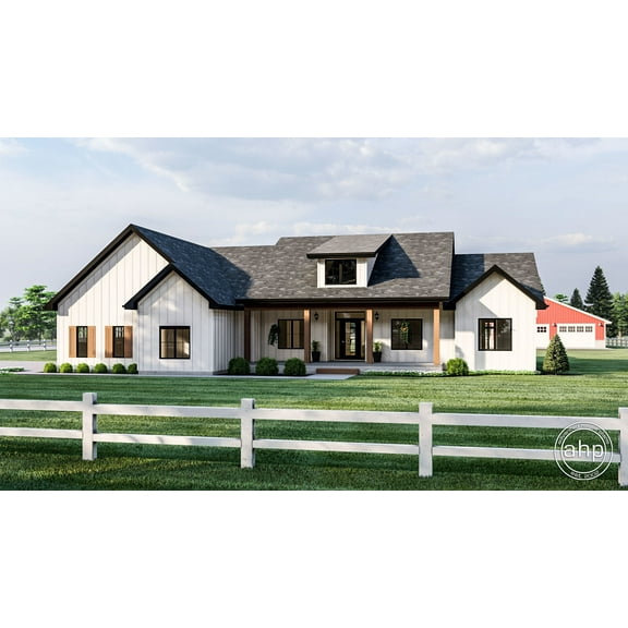 Advanced House Plans: Builder Ready Blueprints | High Valley Farms 29651 | 1 Story Plan