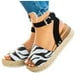 thumbnail image 4 of Sandalias de mujer Zapatillas de playa estampadas Plataforma de cuña de verano Soporte de arco Zapatos ortopédicos Wmkox8yii  nm9218, 4 of 8