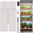 thumbnail image 1 of Grow Lights for Indoor Plants LED Full Spectrum Plant Light for Indoor Growing Seed Starting Slim Grow Lamp with UL Adapter Timer Light Modes Dimmable, 1 of 7