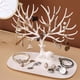 thumbnail image 5 of Soporte Creativo Para Joyería De Alce, Bandeja Para Joyería, Soporte Para Pendientes De Árbol De Plástico, Collar, Anillo, Colgante, Pulsera, Estantes De Almacenamiento Para Exhibición Speravity AP006263-00, 5 of 6