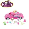 Mattel Polly Pocket Sparklin Pets Loveable Limo