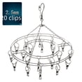thumbnail image 1 of Medias de acero inoxidable de 18 clips para el hogar, medias de 10 clips, medias sólidas de 20 clips, medias cuadradas redondas dobles, 1 of 5