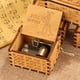 thumbnail image 4 of Original Musical Box Music Crank Manivela Exquisito Wooden Classic Crafts Ornnnnnaments Xmas Regalos Home Tabletop, 4 of 9