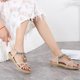 thumbnail image 4 of Amzcrzy Zapatos de mujer,Zapatos de mujer,Zapatillas de mujer, Sandalias bohemias de verano para mujer, zapatos casuales y cómodos, sandalias de playa con punta abierta para mujer Sandalias Mujer Zap, 4 of 4