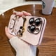 thumbnail image 2 of HelloKitty-funda de teléfono con espejo de maquillaje, carcasa trasera suave chapada para IPhone 14 Pro Max 13 12 11 X Xr Xs Max Fivean unisex, 2 of 2
