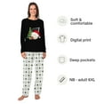 thumbnail image 2 of Volleyball Family Christmas Pajamas With Plus Size, Matching Top And Bottoms, Size NB- Men 6XL, 2 of 7