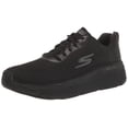 thumbnail image 1 of Zapatillas Skechers Max Cushioning Elite para mujer, color negro, 5.5 pulgadas de ancho, 1 of 9