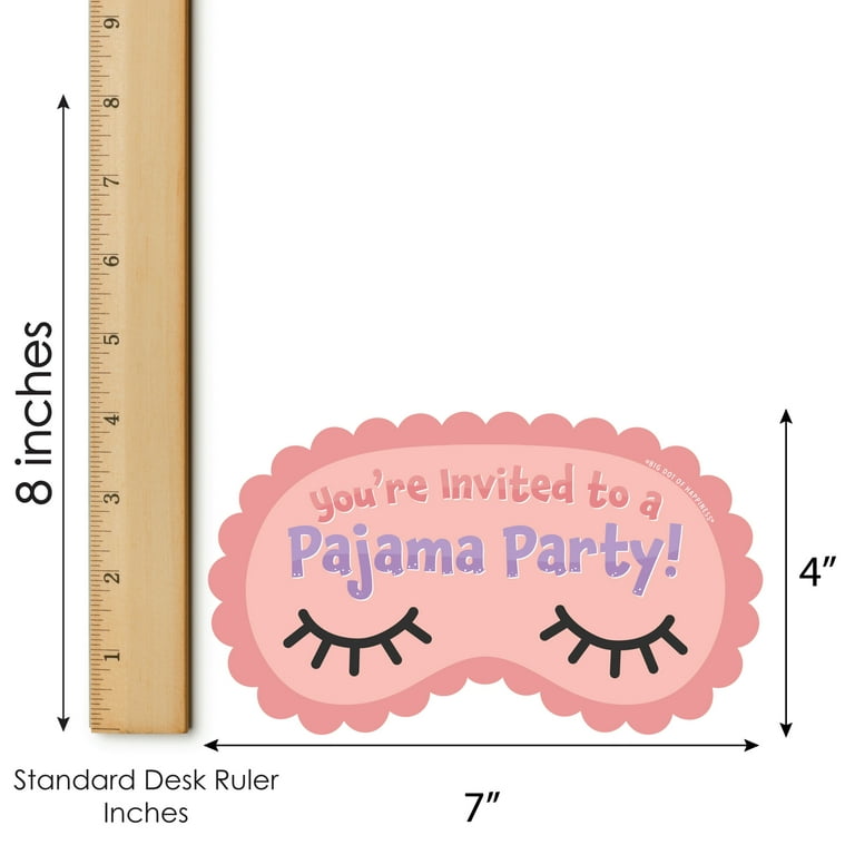 Big Dot of Happiness Pajama Party Invites - Girls Sleepover Birthday Cards with Envelopes - Set of 12 - Walmart.com big-dot-of-happiness-pajama-party-invites-girls-sleepover-birthday-cards-with-envelopes-set-of-12-walmart-com