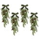 thumbnail image 1 of EZLIFE Guirnaldas navideñas con forma de lágrima, agujas de pino rústicas de invierno, guirnalda de lazo de pino con piñas I1I7, 1 of 7