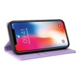 thumbnail image 4 of Funda para iPhone X/XS Estuche de Cuero PU Tipo Cartera con Ranuras para Tarjetas y Cierre Magnético, 4 of 5
