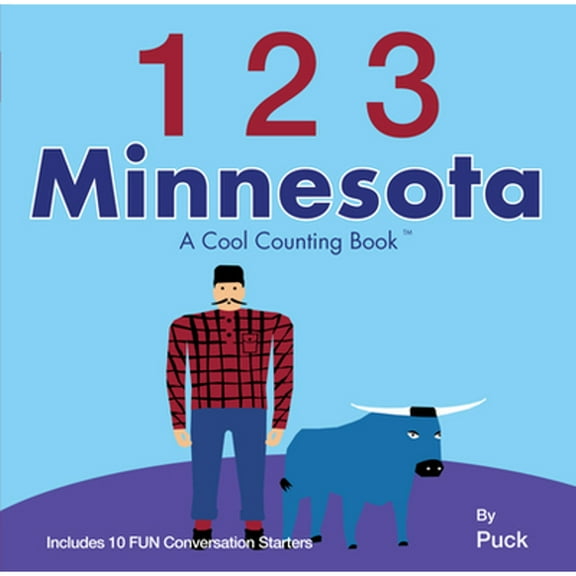 Pre-Owned 123 Minnesota: A Cool Counting Book (Hardcover 9780983812128) by Puck