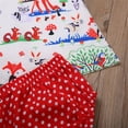 thumbnail image 5 of 3PCS Newborn Toddler Clothes Baby Girls Dress+Pants Shorts+Headband+Outfit Sets, 5 of 5