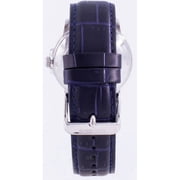 Mens Orient Automatic Day-Date Blue Leather Watch RA-AA0C05L19B