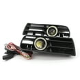 thumbnail image 3 of 1 Paire Voiture Automatique Blanc Lumière de Brouillard Grilles avant Remplacement pour MK4 1998-2004 Ange Yeux Lampe LED Course Lumière de Brouillard, 3 of 5