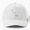 White, variant on As If by Design Baseball Cap, Reflective Statement Graphic Design, Classic Everyday Hat