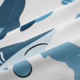 thumbnail image 5 of Manfei Ocean Shark Blackout Curtains, Kawaii Sealife Lover Window Curtains Pack of 2 (38x45 Each), Navy Blue, 5 of 6