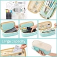 thumbnail image 7 of Expandable Pencil Case Aesthetic Zipper Pen Pouch Durable Stationery Organizer For Kids Teens Adults Back To School College Supplies, 7 of 7