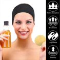 thumbnail image 4 of 3pc Facial Headband Make Up Wrap Head Terry Cloth(White,Black,Pink)), 4 of 5