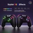 thumbnail image 3 of EasySMX X05 Manette Sans Fil pour Switch/pc/android - Manette Bluetooth avec Joysticks à Effet Hall et Gâchette, Turbo, Vibration Rumble, RGB -Noir, 3 of 14