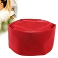 thumbnail image 4 of Japanese Chef Hat with Mesh Top Breathable Work Hat Beanie Waiter Hat Cooking Hat for Kitchen Restaurant Bakery , Red, 4 of 8