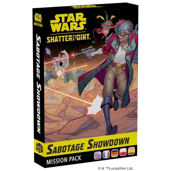 Star Wars Shatterpoint Miniatures Game- Sabotage Showdown Mission Pack for Ages 14 and up, from Asmodee