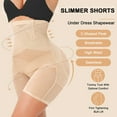 thumbnail image 4 of Nebility Women Shapewear Tummy Control Panties High Waist Butt Lifter Shorts Seamless Body Shaper Booty Enhancer Thigh Slimmer, 4 of 8