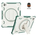 thumbnail image 5 of Dteck Case for iPad Pro 11 inch 4th 3rd 2nd Gen,iPad Air 4th 5th Gen 10.9" Shockproof Rubber Case Heavy Duty Silicone Rugged Kickstand Protective Cover for iPad Pro 11" 2022/2021/2020/2018,Green, 5 of 8