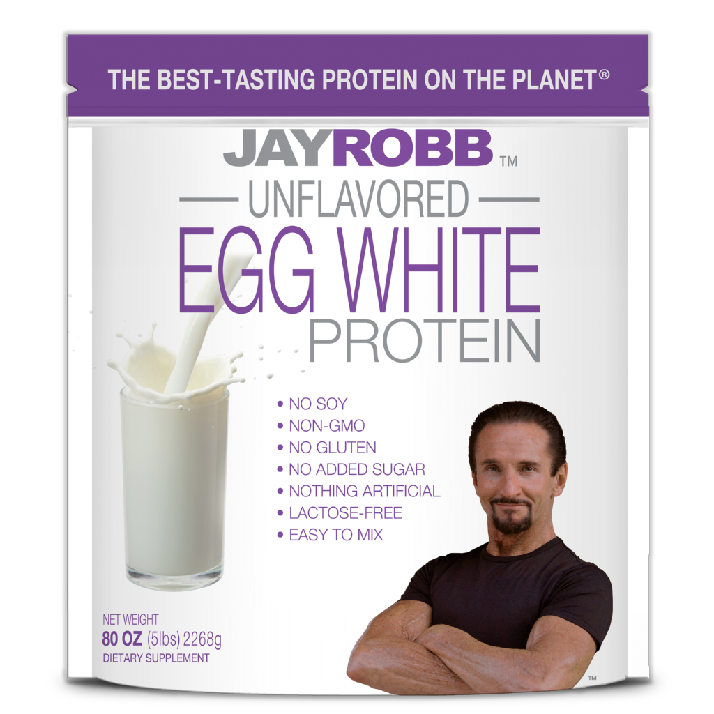 Jay Robb Egg White Protein Powder Unflavored 5 lbs.