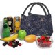 thumbnail image 3 of Fotbe Copper-Gold Gloss Outline Cherry Bolsa Térmica Portátil con Estampado, Bolsa de Entrega de Alimentos Aislada, Bolsa Reutilizable de Gran Capacidad para Comidas y Supermercado, 3 of 6