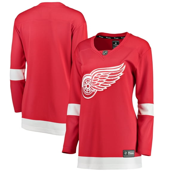 Women's Fanatics Red Detroit Red Wings Home Breakaway Jersey