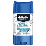 Gillette Cool Wave Clear Gel Men?s Antiperspirant and Deodorant 3.8 oz (Pack of 4)