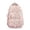 Pink, variant on CXKKK Large Capacity Laptop Backpack, Casual School Travel Daypack with Multiple Zipper Compartments Side Pockets & Star Print, Pink