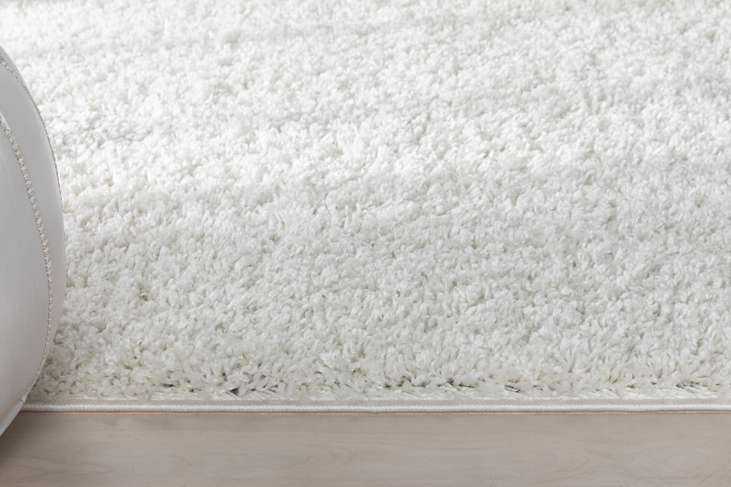 Well Woven Elle Basics Emerson Modern Textured Ivory 5'3" x 7'3" Area Rug