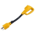 thumbnail image 5 of Camco PowerGrip Camper/RV Generator Adapter | Rated for 125 Volts/3750 Watts | Copper, 10/3-Gauge Wires, Black and Yellow (55272), 5 of 7