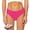 Hot Pink, variant on Women Mid Rise Bikini Bottoms - Full Coverage Bathing Suit Bottoms Mid Waist Swim Bottoms 2026 White M