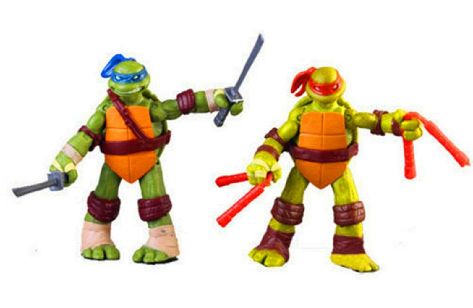 4pcs Teenage Mutant Ninja Turtles Action Figures TMNT Classic Collection Toy Set 