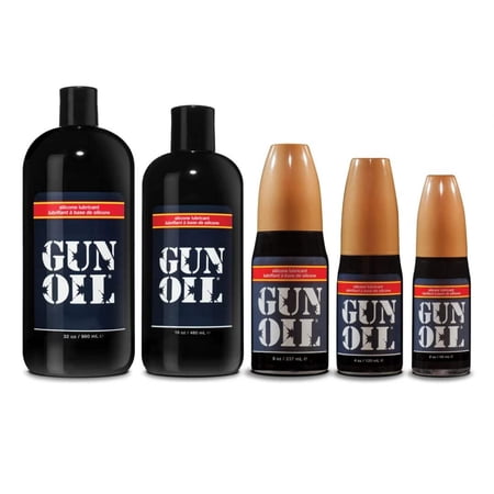 Gun Oil Silicone, Premium Personal Lubricant (Made in USA)