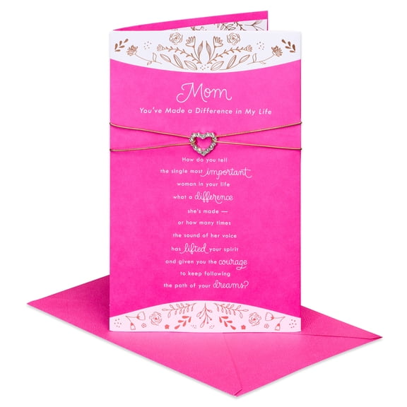 American Greetings Birthday Card for Mom (Difference in my life)