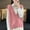 C-Pink623, variant on JIAYUE Vest for Women Sleeveless V Neck Open Front Knit Cardigan Solid Color For Ladies Casual Layering Wear