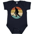 thumbnail image 3 of Inktastic Hockey Player Retro Sunset Boys or Girls Baby Bodysuit, 3 of 5