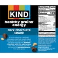 thumbnail image 4 of KIND Healthy Grains Energy Bars, Dark Chocolate Chunk, 21g Whole Grains, Made with Super Grains, Gluten Free Snacks, 5 Ct, 7.1oz, 4 of 8
