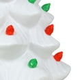 thumbnail image 3 of Mr. Christmas Decorative 8-inch Nostalgic White Ceramic Tree, 3 of 6