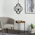 thumbnail image 3 of Eliana Geometric Metal Candelabra 4 Light Pendant, 3 of 3