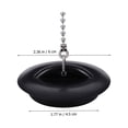 thumbnail image 4 of Shisuyan Bath Tub Stoppers Black PVC 4Set, 4 of 8